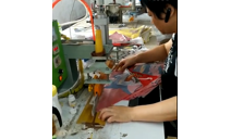 FS-720Q合片中加傘帶應用