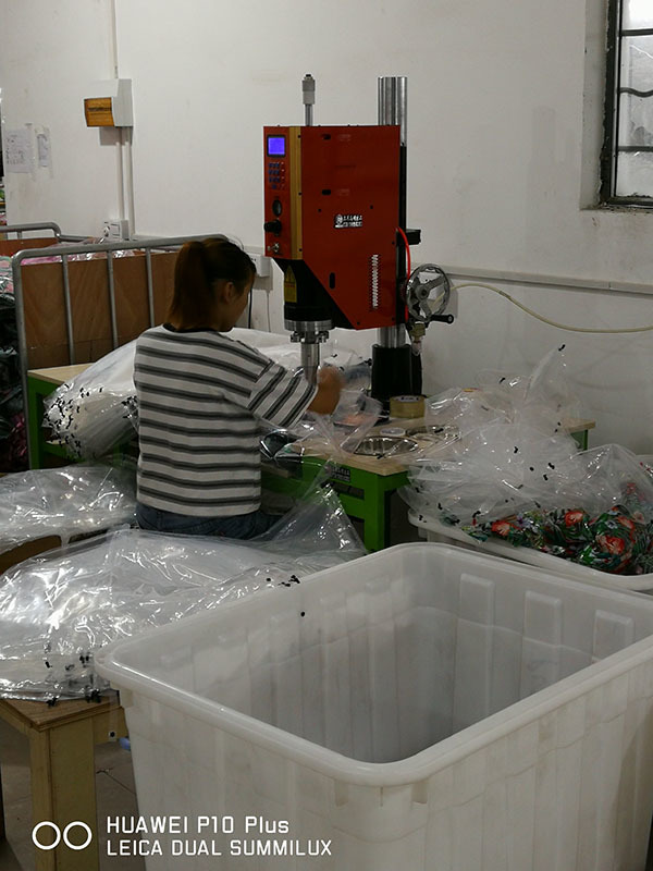 超聲波傘頂機應用